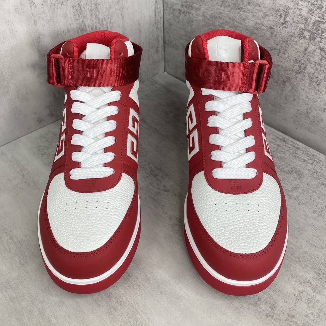 Givenchy High-Top G4 "White-Red"