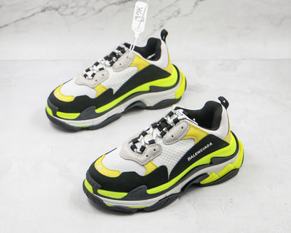 Balenciaga Triple S "White-Black-Yellow"