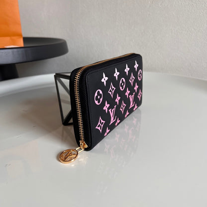 Louis Vuitton Zippy Wallet "Monogram Embossed Leather"