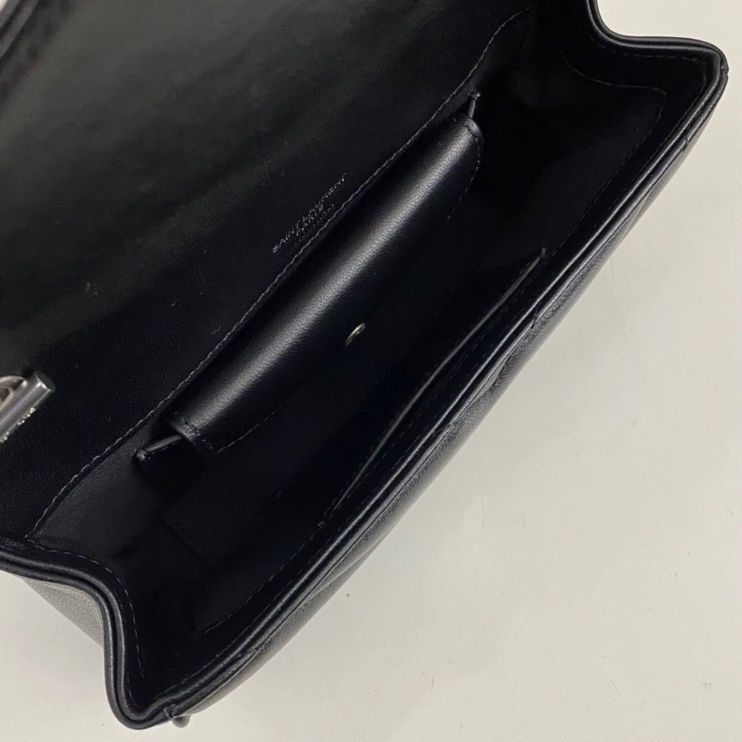 Saint Laurent Loulou Small Bag in Matelasse Lambskin