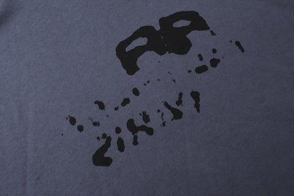 Balenciaga Hoodie "Blue-Black"