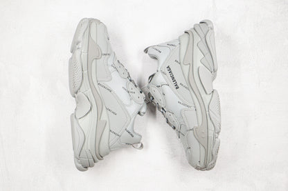 Balenciaga Triple S "Grey-All Over Logo"