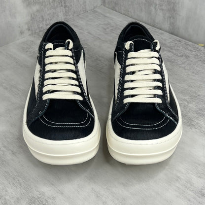 Rick Owens DRKSHDW Low "Black Fur"