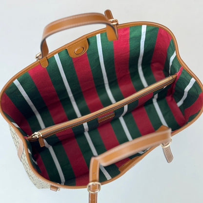 Gucci Large GG Emblem Tote Bag