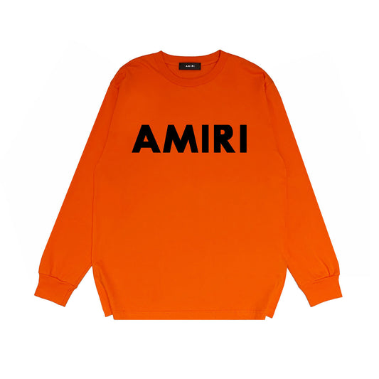 Amiri Sweatshirt "Orange-Black"