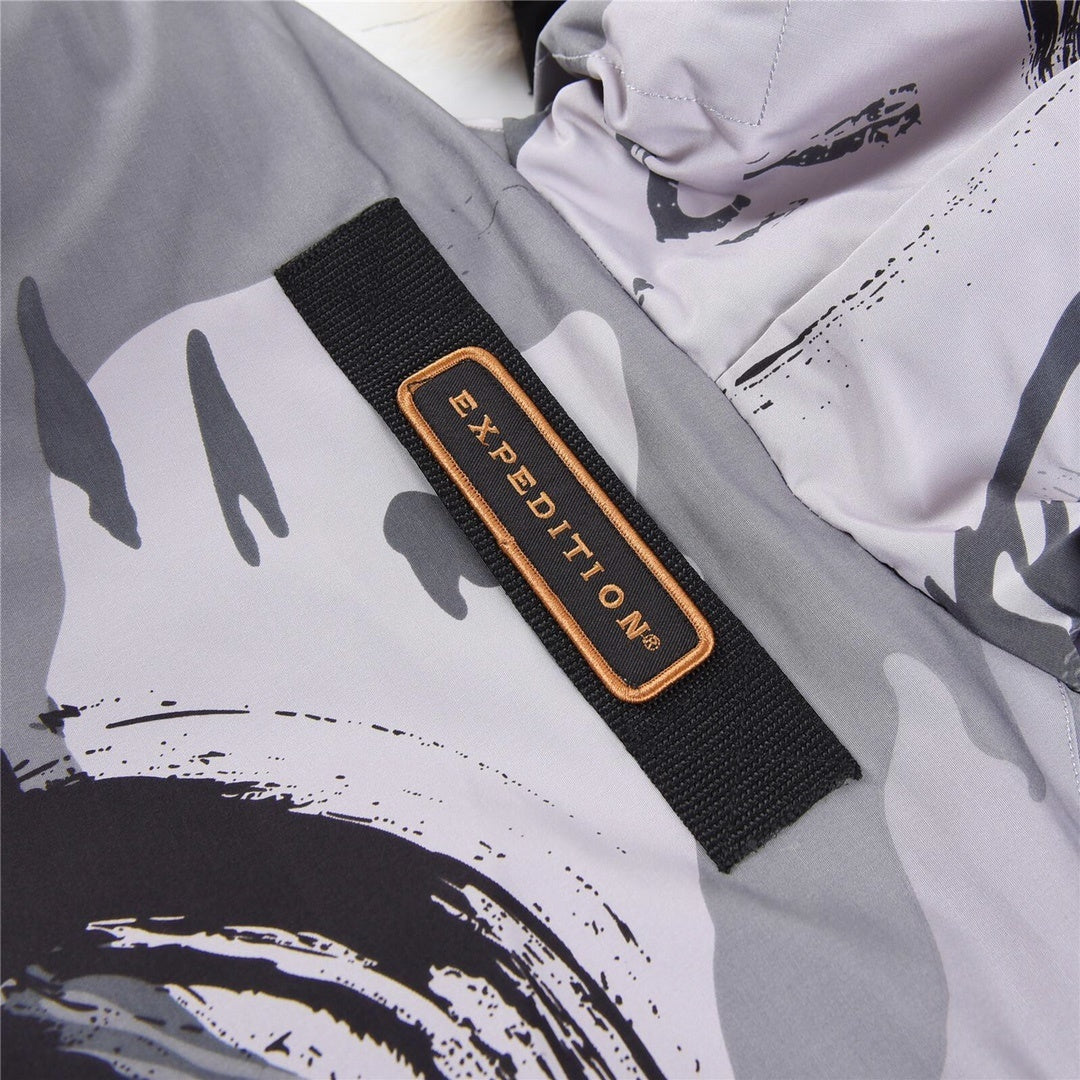 Canada Goose Expedition Down Jacket "Grey Camo"