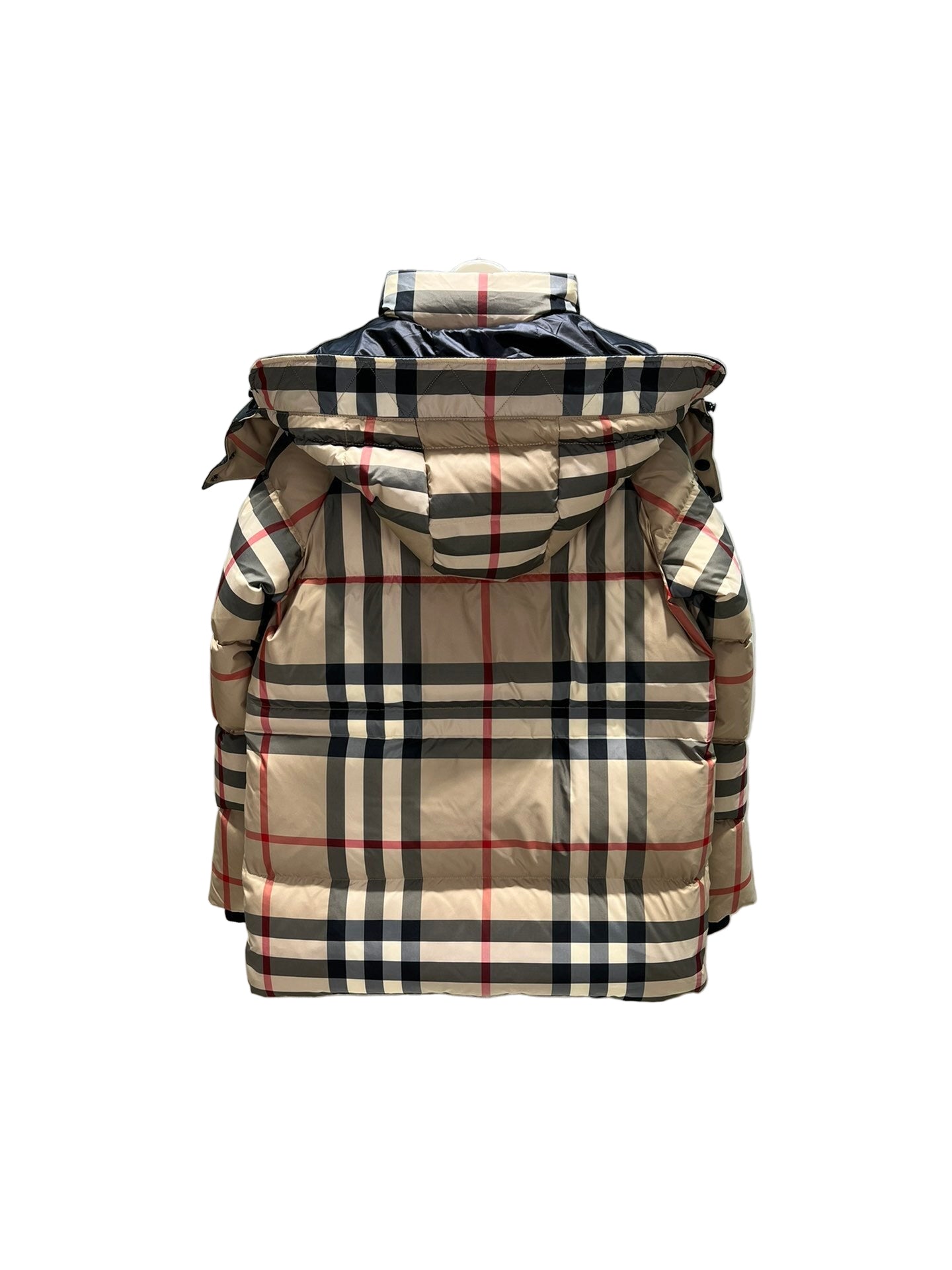 Burberry Check Down Jacket "Beige"