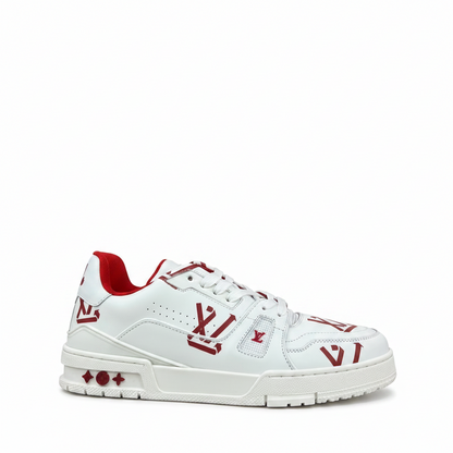 Louis Vuitton LV Trainers "White-Red Recycled"