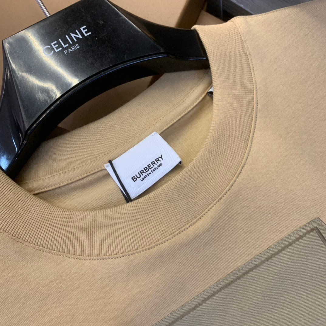 Burberry Logo Patch T-Shirt "Beige"