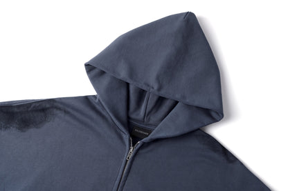Balenciaga Balenciaga Back Zip-up Hoodie "Blue-Black"