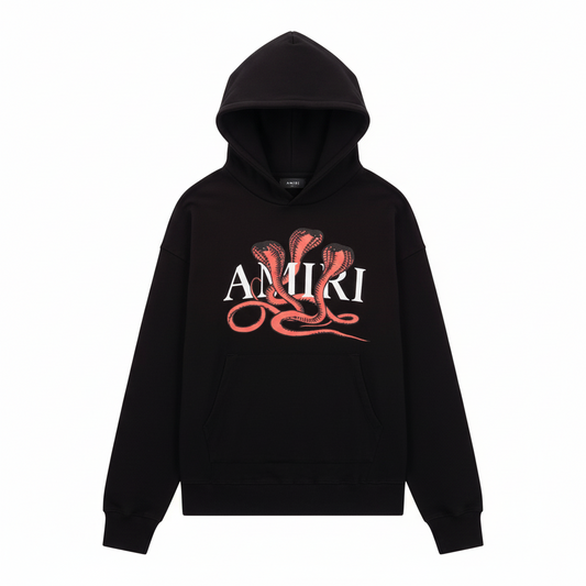 Amiri Poison Hoodie "Black-Red"