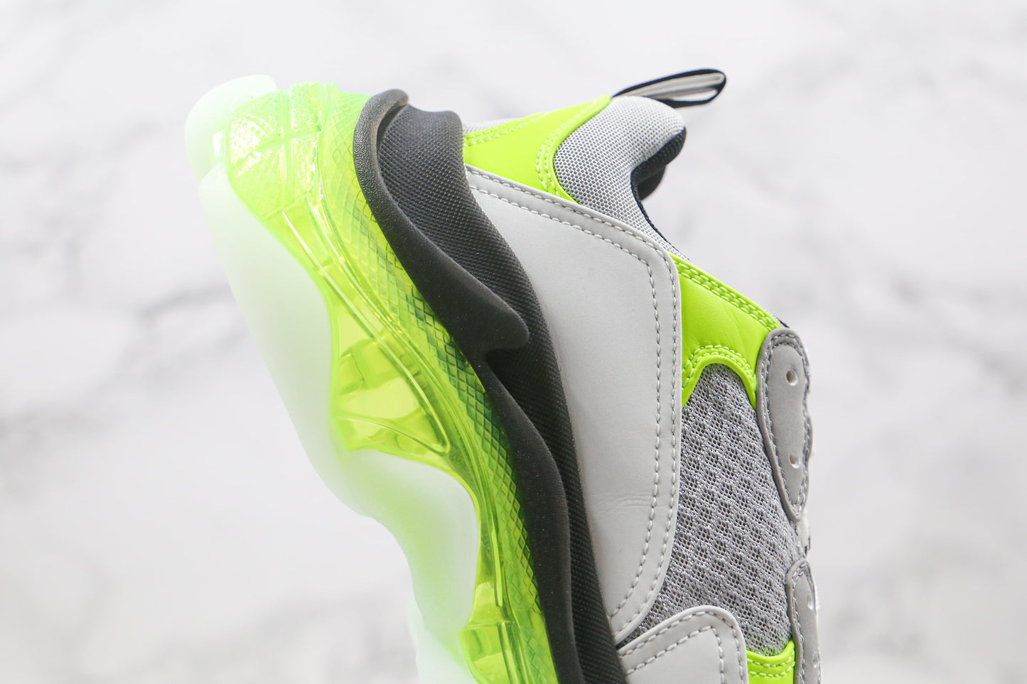 Balenciaga Triple S "Grey-Green Clear Sole"