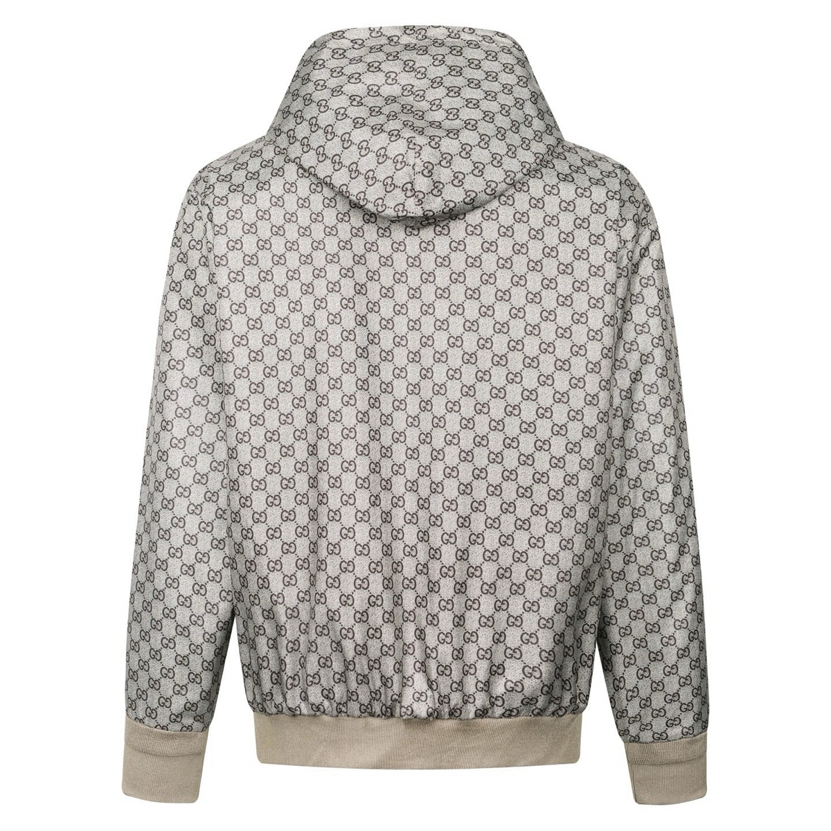 Gucci Reversible Cotton Canvas Zip Jacket Black Compact Cotton Canvas" and "GG nylon"
