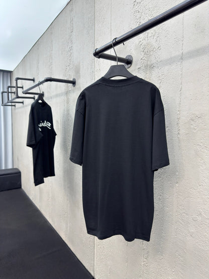 Balenciaga Script Logo T-Shirt "Black"