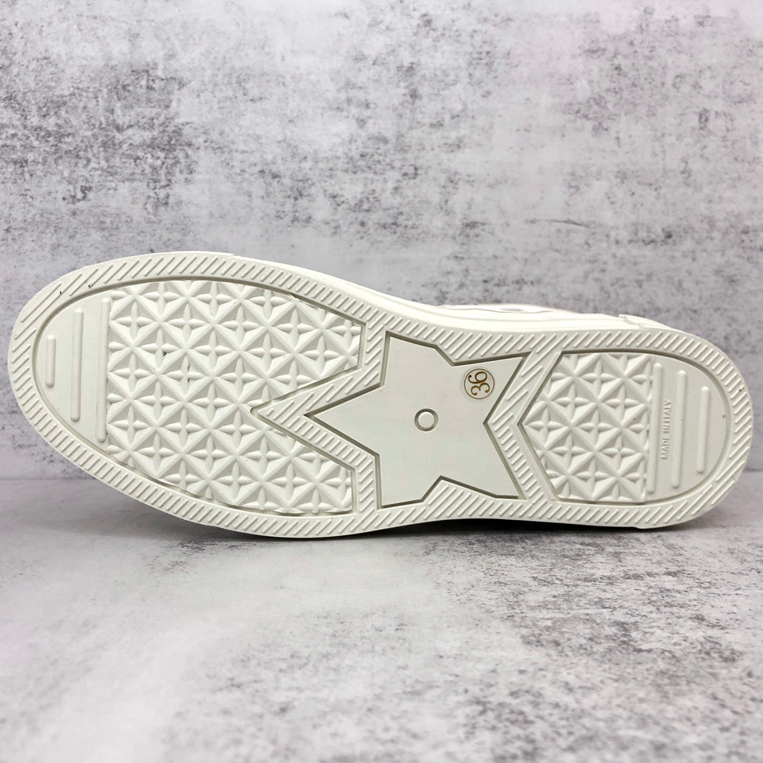 Dior Walk'N'Dior High-Top "White-Brown Star"