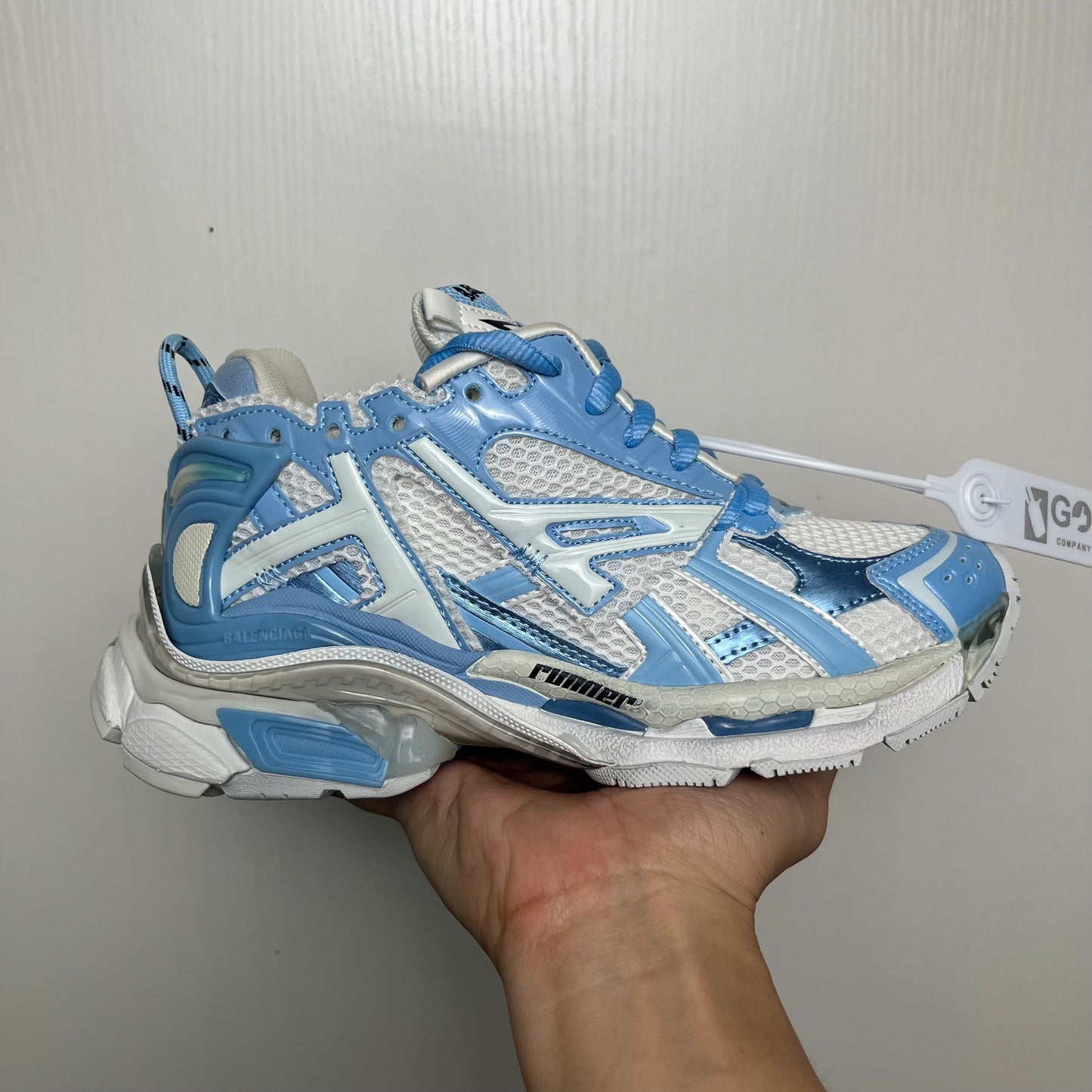 Balenciaga Runner "Light Blue-White"