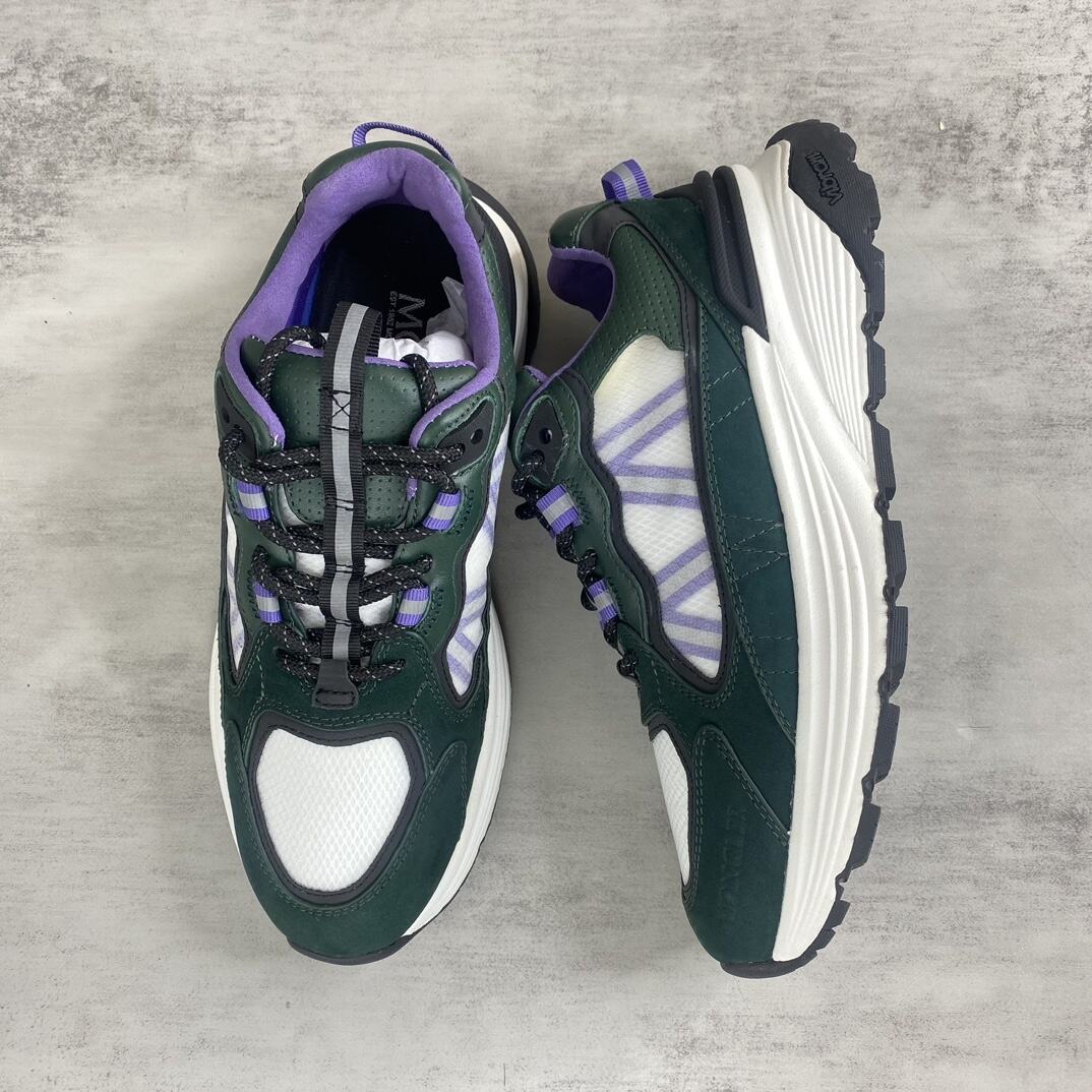 Moncler Lite Runners "Green-Purple"