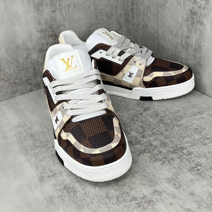 Louis Vuitton Trainers "Brown Ebene"