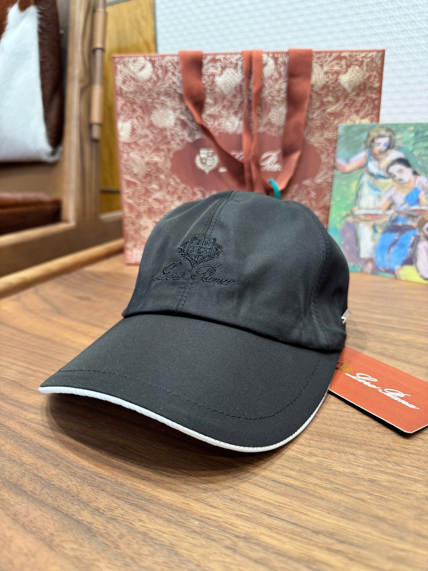 Loro Piana Baseball Hat "Black"