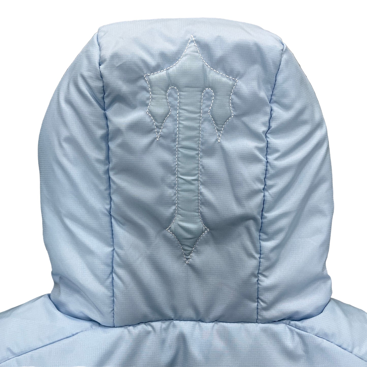 Trapstar Short Decoded 2.0 Down Jacket "Ice Blue"
