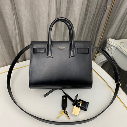 Saint Laurent Sac De Jour in Smooth Leather - Nano