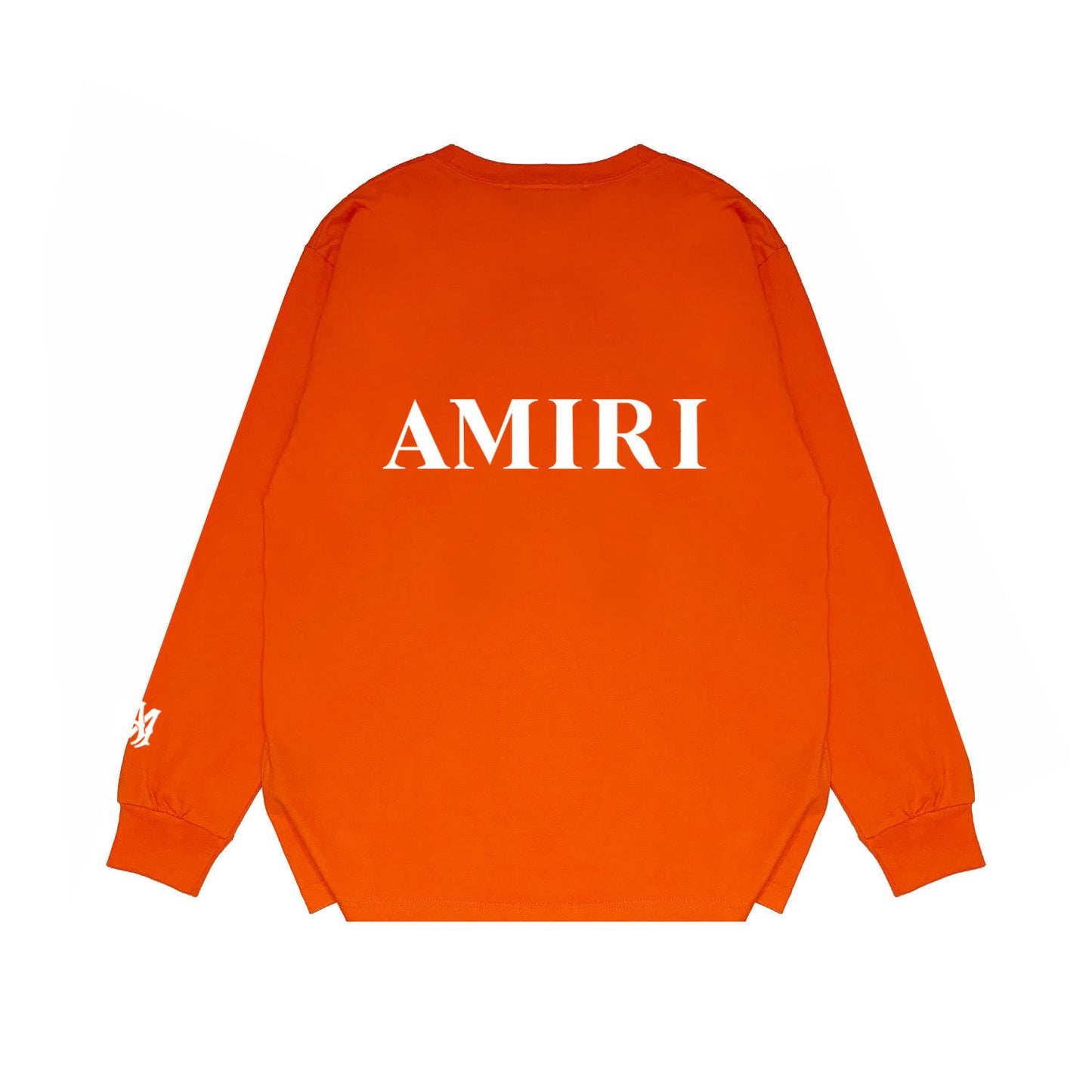 Amiri Core Logo Print Sweatshirt "Orange-White"