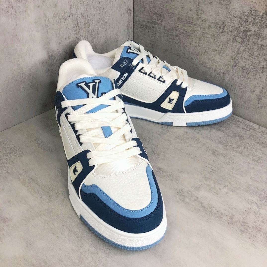 Louis Vuitton Trainers "Blue-White"