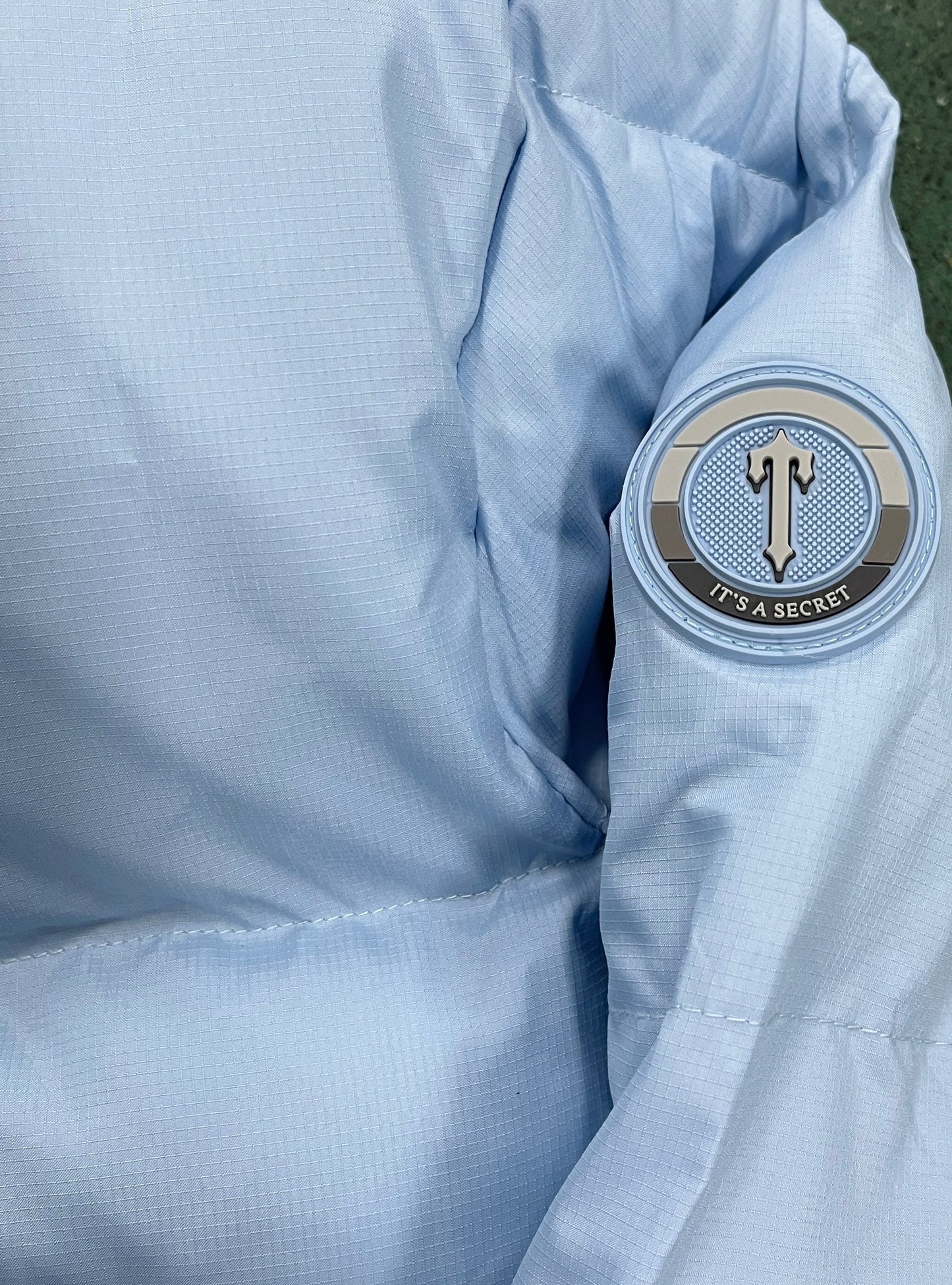 Trapstar Decoded 2.0 Down Jacket "Ice Blue"