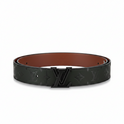 Louis Vuitton Reversible Dimension Leather Belt "Black" and "Brown"