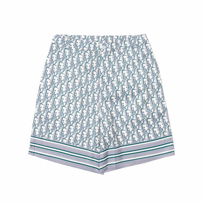 Dior Oblique Shorts "White-Multicolour"