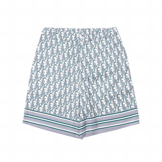 Dior Oblique Shorts "White-Multicolour"