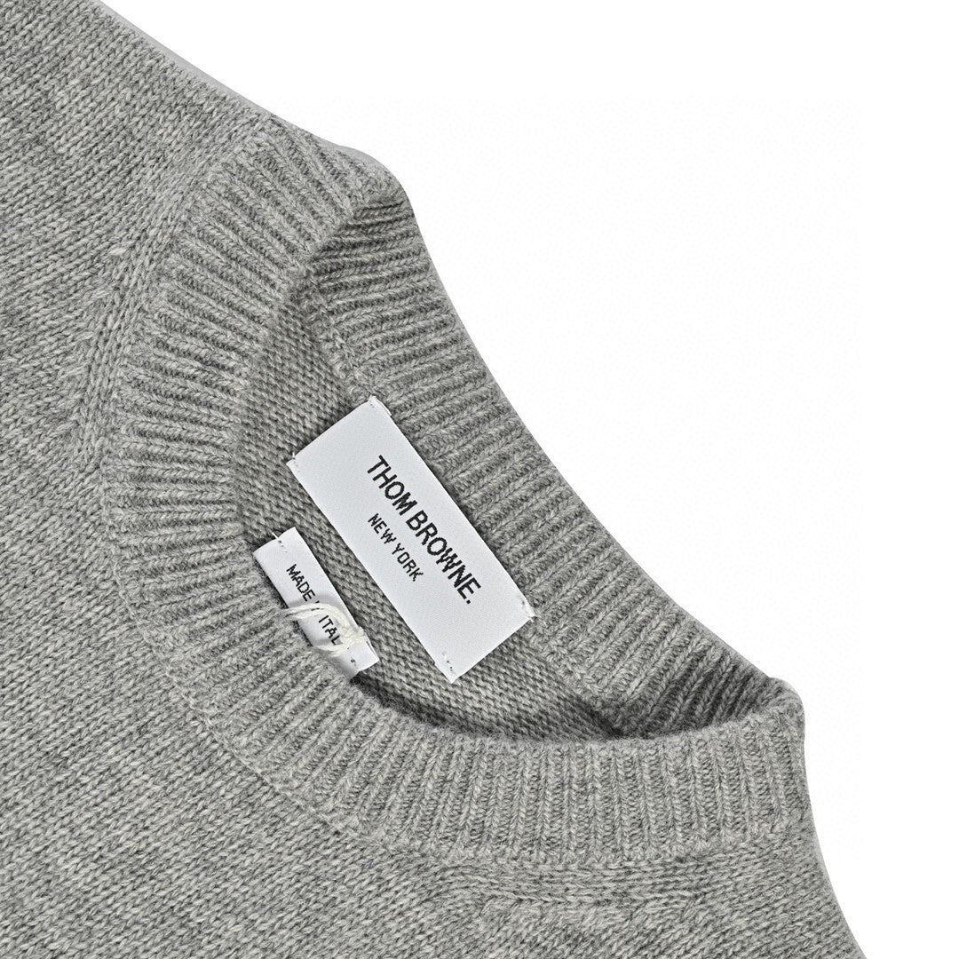 Thom Browne 4-Bar Sweater "Grey"