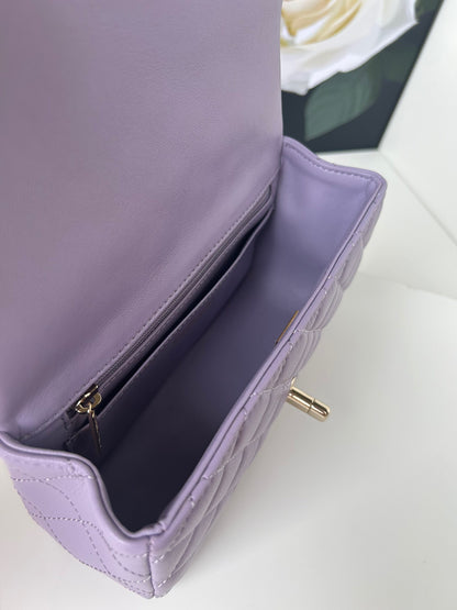 Chanel Large Flap Bag With Top Handle