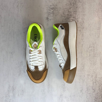 Dior x Cactus Jack B713 "White-Brown-Green"