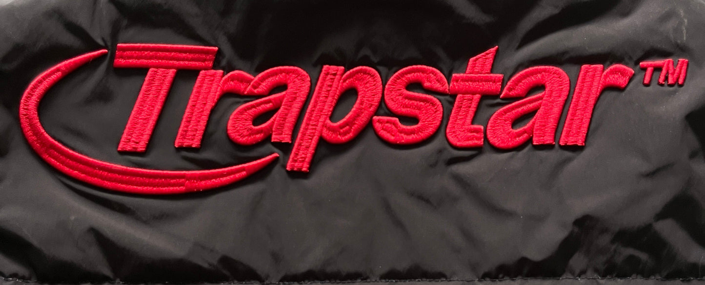 Trapstar Hyperdrive Down Vest "Black-Red"