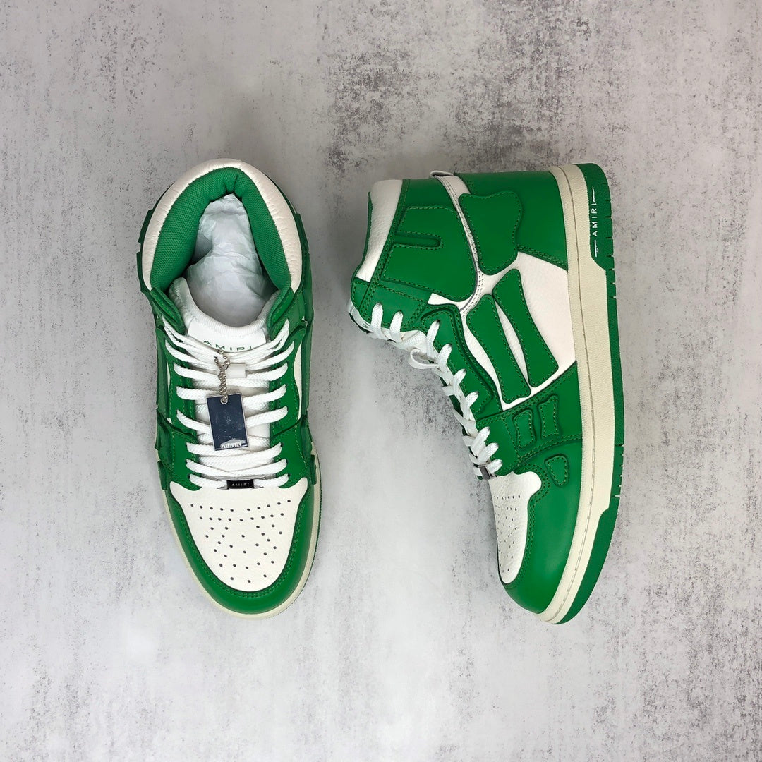 Amiri Skel Top High "White-Green"