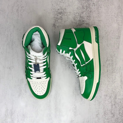 Amiri Skel Top High "White-Green"