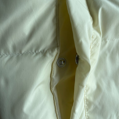 Trapstar Short Irongate Down Jacket "Cream"