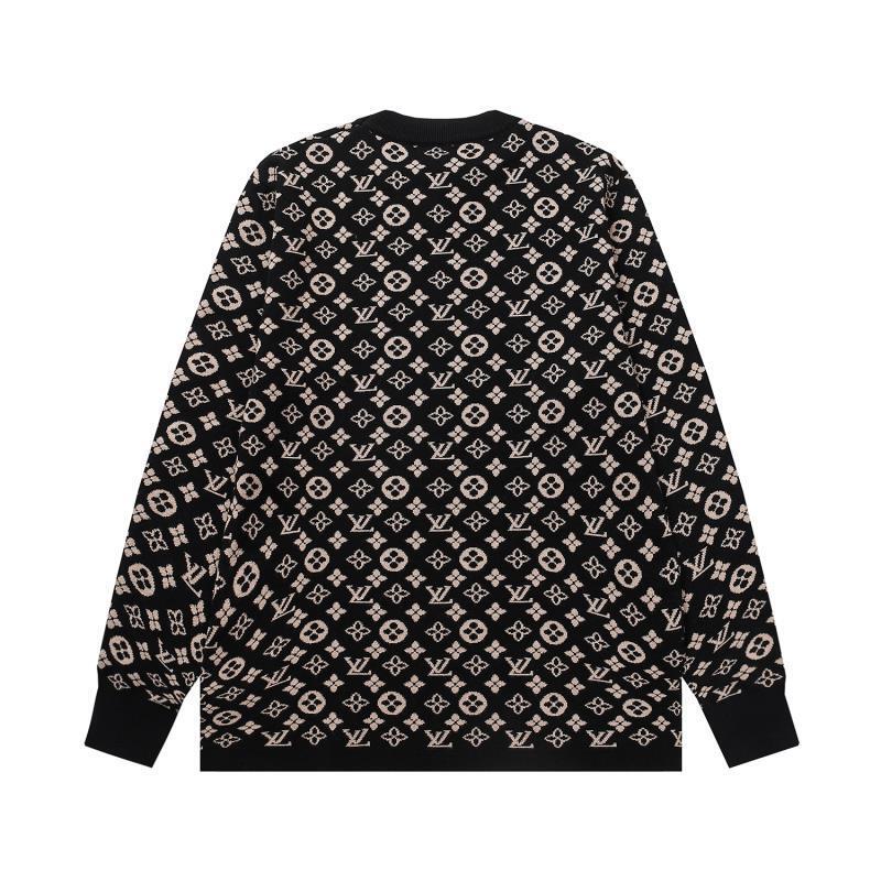 Louis Vuitton Sweater "Black-White Monogram"