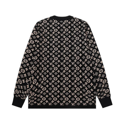 Louis Vuitton Sweater "Black-White Monogram"