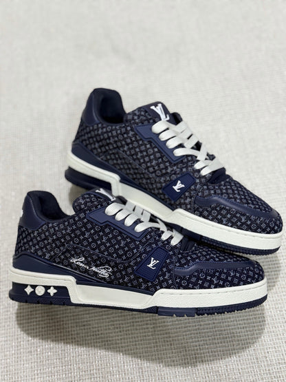 Louis Vuitton LV Trainer Sneaker "Marine"