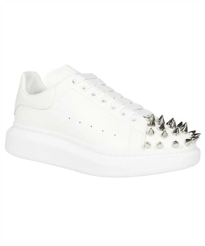 Alexander McQueen Oversized "White-Silver Studded"