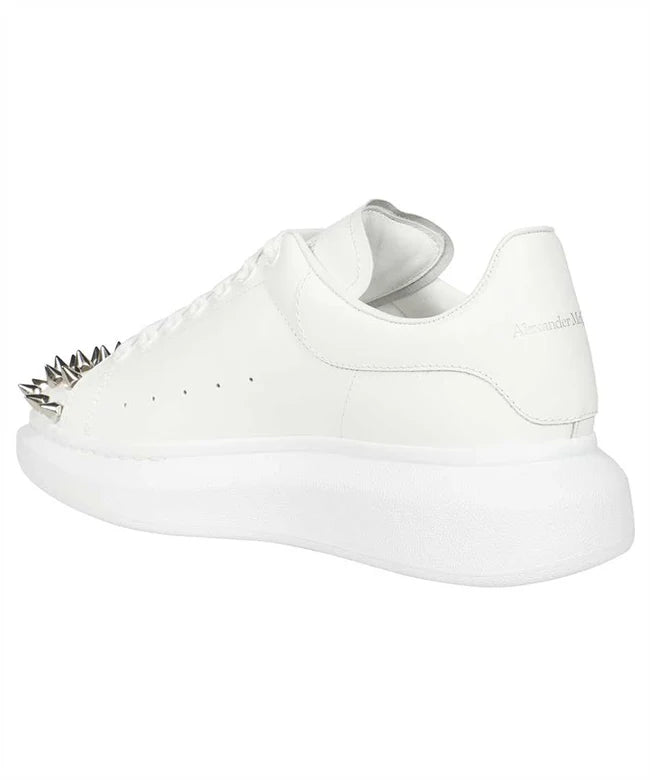 Alexander McQueen Oversized "White-Silver Studded"
