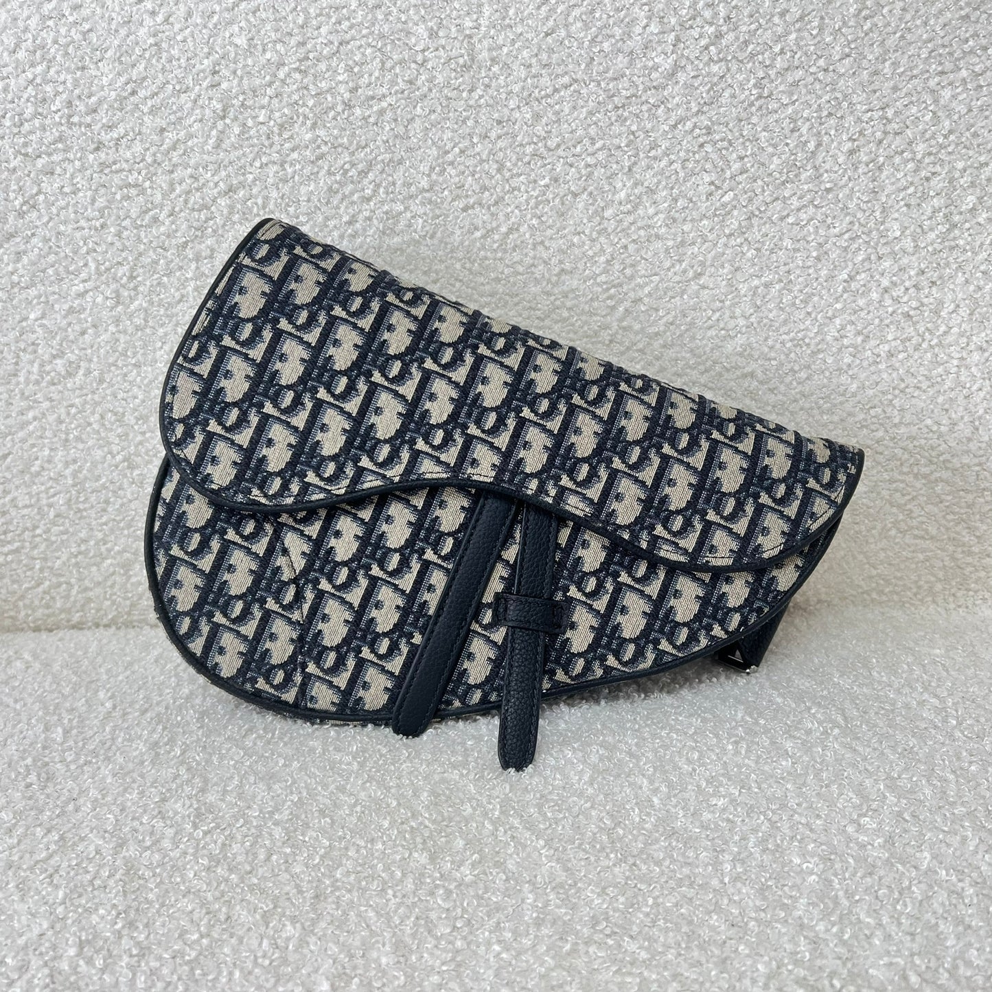 Dior Mini Saddle Bag Oblique Jacquard