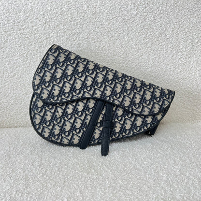 Dior Mini Saddle Bag Oblique Jacquard