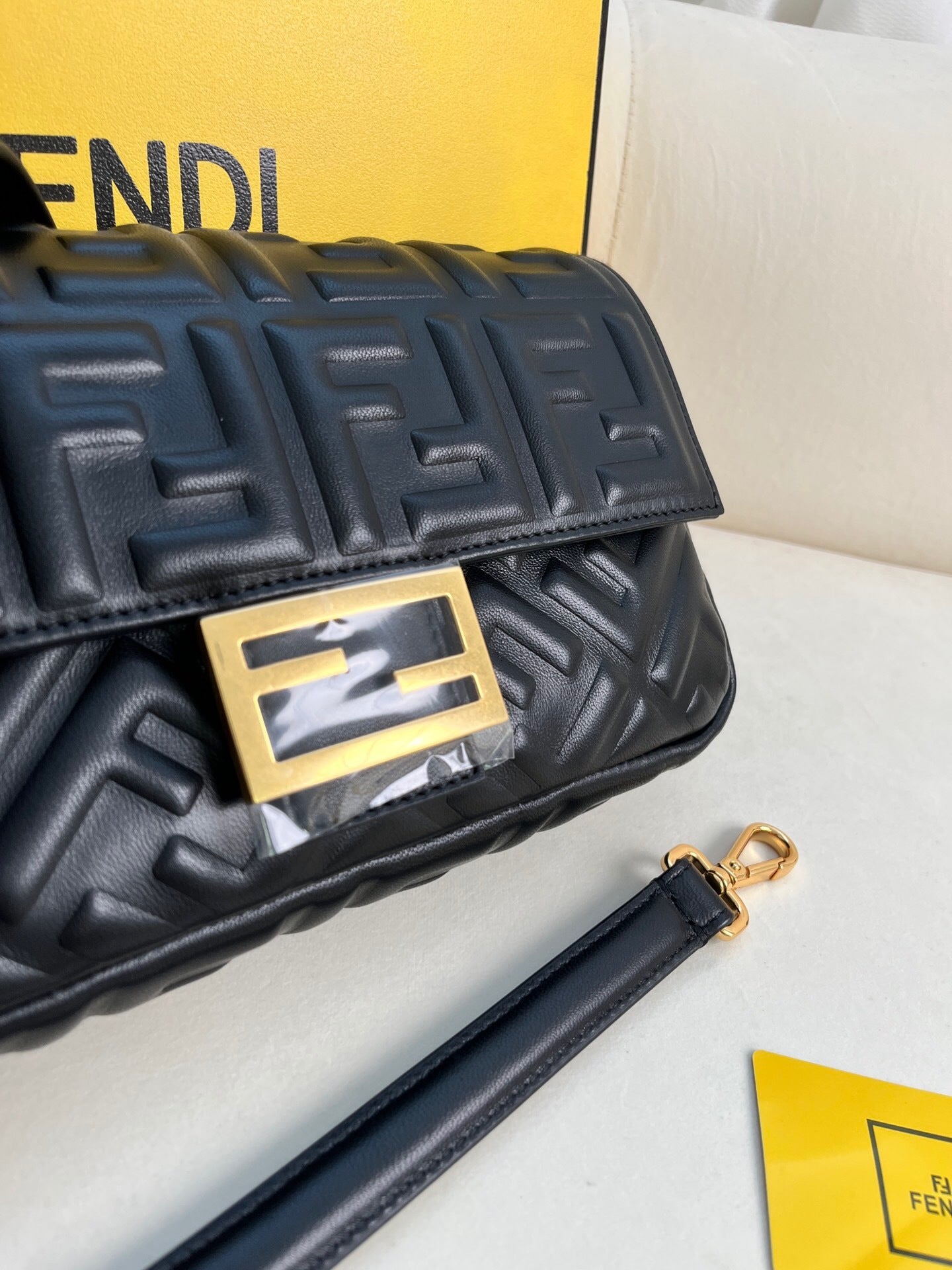 Fendi Baguette Leather Bag
