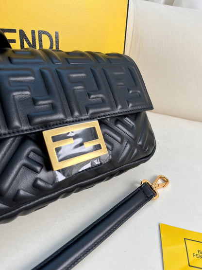 Fendi Baguette Leather Bag