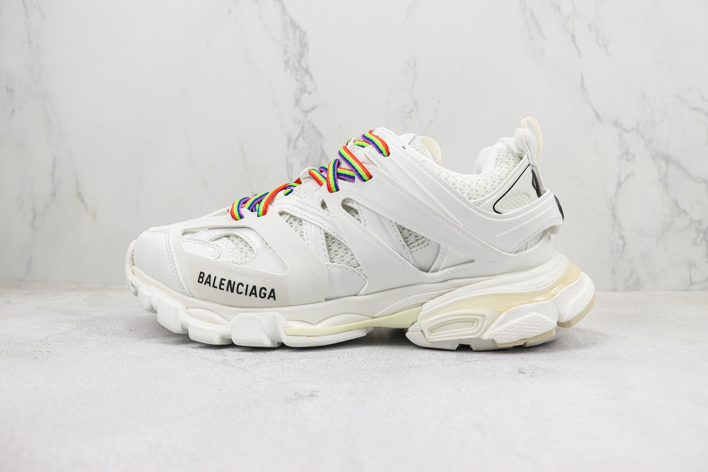 Balenciaga Track "White-Multicolour Laces"