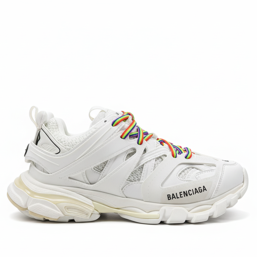 Balenciaga Track "White-Multicolour Laces"