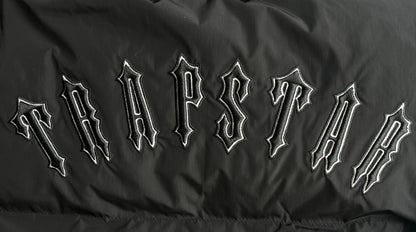 Trapstar Short Irongate Down Jacket "Black"